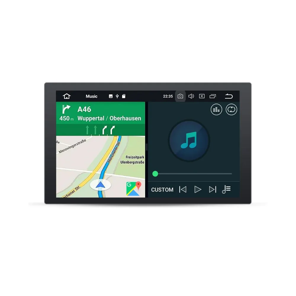 Autoradio GPS Android 10.0 <br/> Compass (2009-2011)