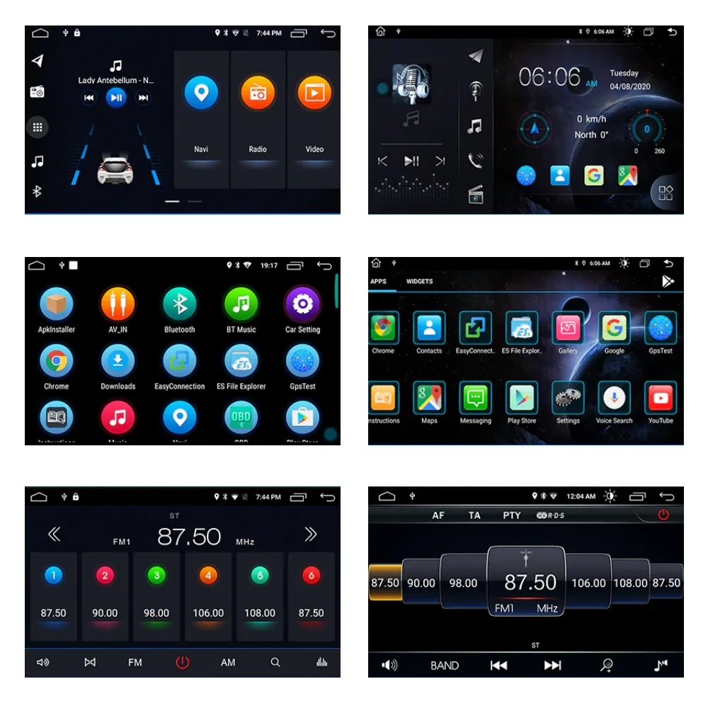 Autoradio multimedia GPS <br/> Jeep Compass (2010-2016)