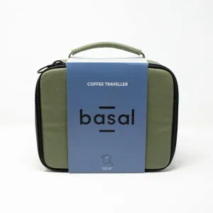 Basal Coffee Traveller Kit for AeroPress/Drip/v60/Kalita/Pour Over Equipment (Green)