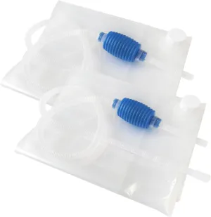 Bathtub Drinking Water Bladder,2 Pack 40 Gallon Emergency Water Storage Bladder,BPA-Free Food Grade Tub Water Storage Bag with Siphon Pumps for Emergency Drinking Water,Disaster,Hurricane Survival