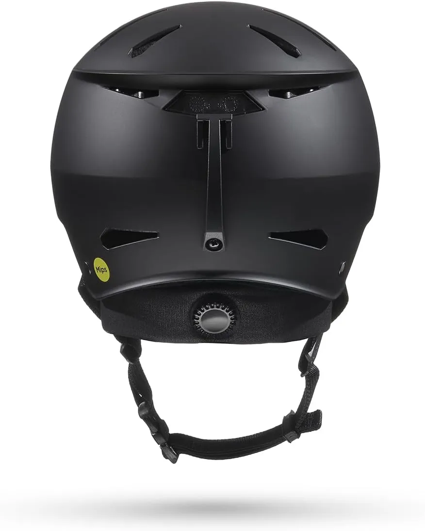 BERN Hendrix Adult Snowsports Ski and Snowboard Helmet, Brim Style, CPSC, CE Multisport Safety Certified, MIPS Rotational Impact Protection, Adjustable Fit, Removable Liner, Anti-Fog Ventilation