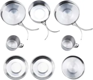 BESPORTBLE 1 Food jar Barbecue Cook Tool Earth Tones Gear Cooking Pot Camping Food Cauldron Pot BBQ kit Water Bottle Coffee Cup Suite Backpack Mini Backpack Food Bowl Outdoor cookware