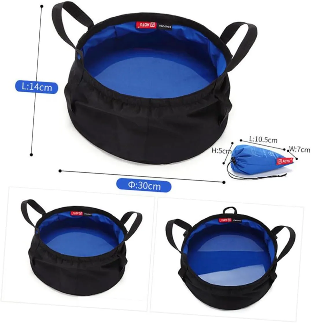 BESPORTBLE 4 Pcs Collapsible Water Container Travel Foldable Outdoor Product