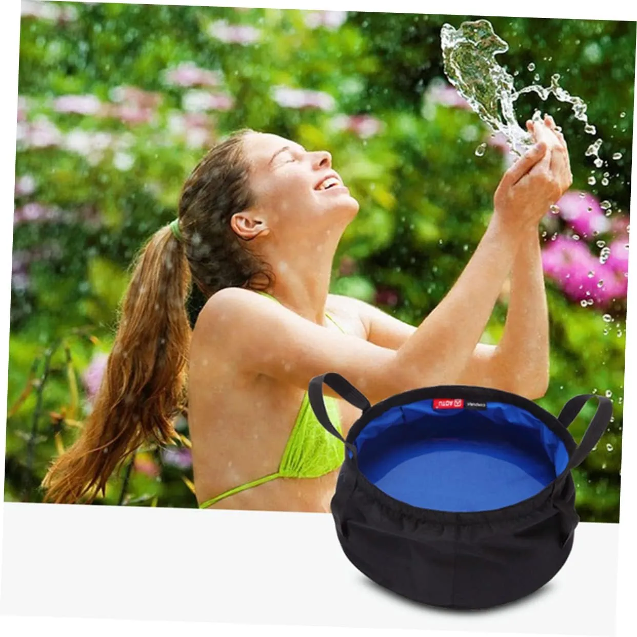 BESPORTBLE 4 Pcs Collapsible Water Container Travel Foldable Outdoor Product