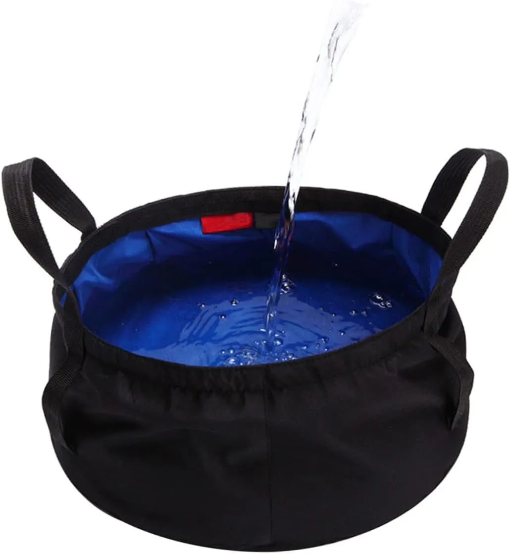 BESPORTBLE 4 Pcs Collapsible Water Container Travel Foldable Outdoor Product
