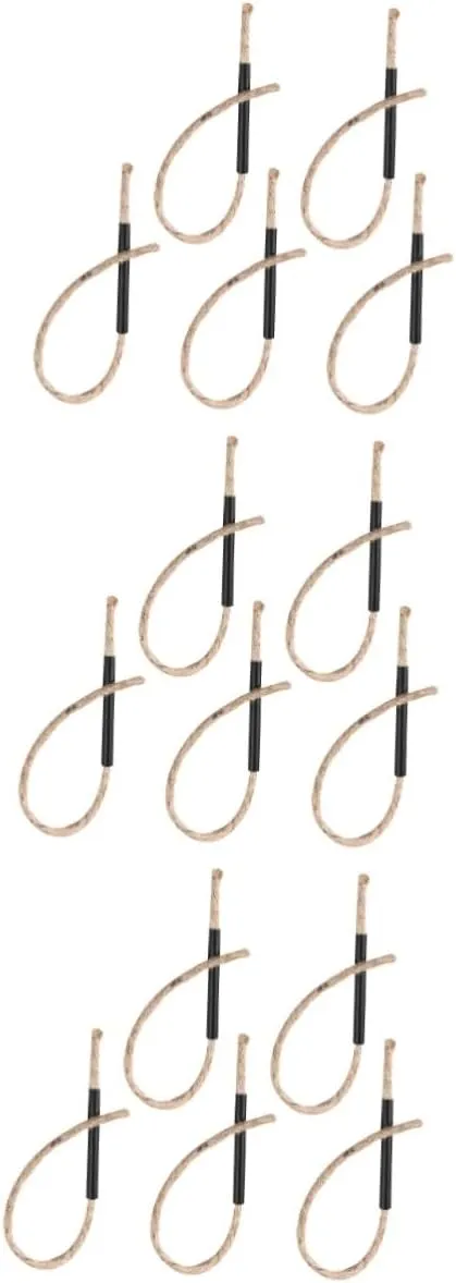 BESPORTBLE Hiking Fire Starter Wick Cords Flame Starting Rope Camping Fire Rope Flame Matchstick Fire Starter Waxed