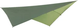 BESPORTBLE Outdoor Sunshade Awning Canopy Tent Shade for Camping Beach Picnic and Hiking Lightweight Easy to Clean Mat Army Green