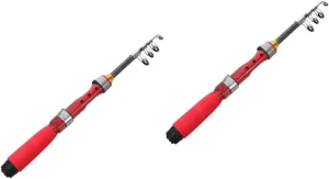 BESPORTBLE Ultra Short Mini Sea Rod Fishing Pole Fishing Rod Angling Rod Fishing Tackle Outdoor Fishing Supply