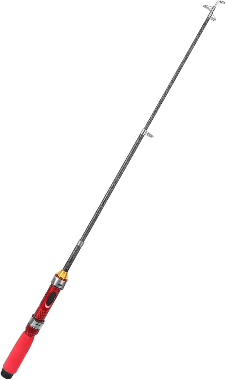 BESPORTBLE Ultra Short Mini Sea Rod Fishing Pole Fishing Rod Angling Rod Fishing Tackle Outdoor Fishing Supply