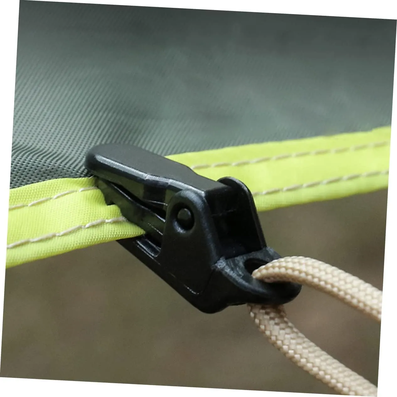 BESPORTBLE Windproof Clip Camping Shelter Camping Canopy Heavy Duty Tent Pegs Heavy Duty Clips Camping Accessories