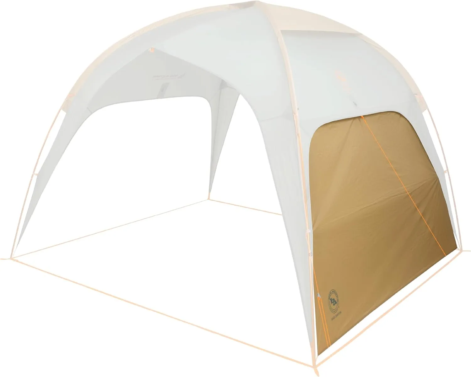 Big Agnes Sage Canyon Shelter Plus Accessory Wall - Camping Tent Accessories, Pop Up Sun and Wind Shade Screen