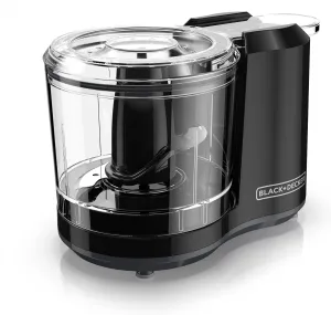 BLACK DECKER 1.5-Cup Electric Food Chopper, One Touch Pulse, 150W Motor, Stay-Sharp Blade, Dishwasher Safe