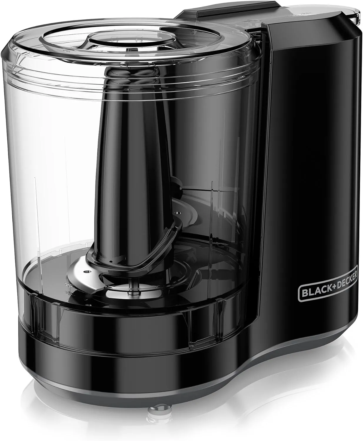 BLACK DECKER 3-Cup Electric Food Chopper, HC300B, One Touch Pulse, 175W Motor, Stay-Sharp Blade, Dishwasher Safe