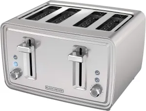 BLACK DECKER 4-Slice Toaster, Stainless Steel, TR4900SSD