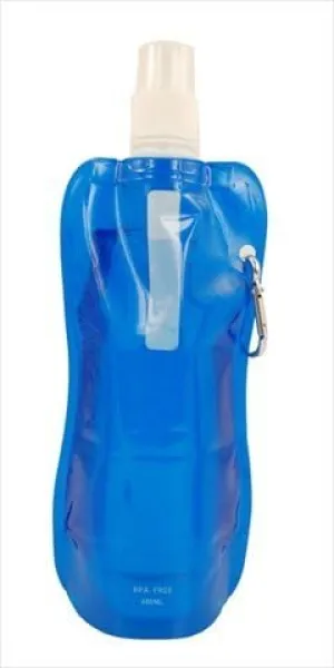 Blue Collapsible Water Bottle