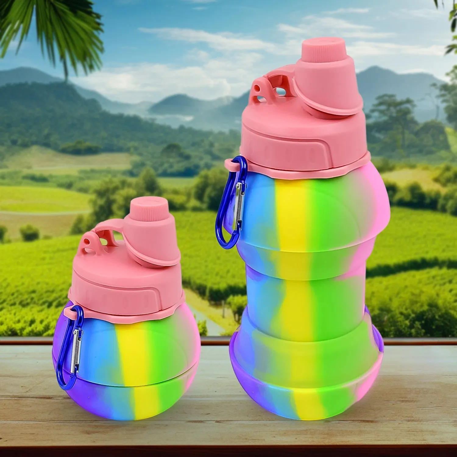 Bottle Collapsible / ML Sports Folding) (260 First-come-first-served Water 20 CM Flexible Silicone High-precision