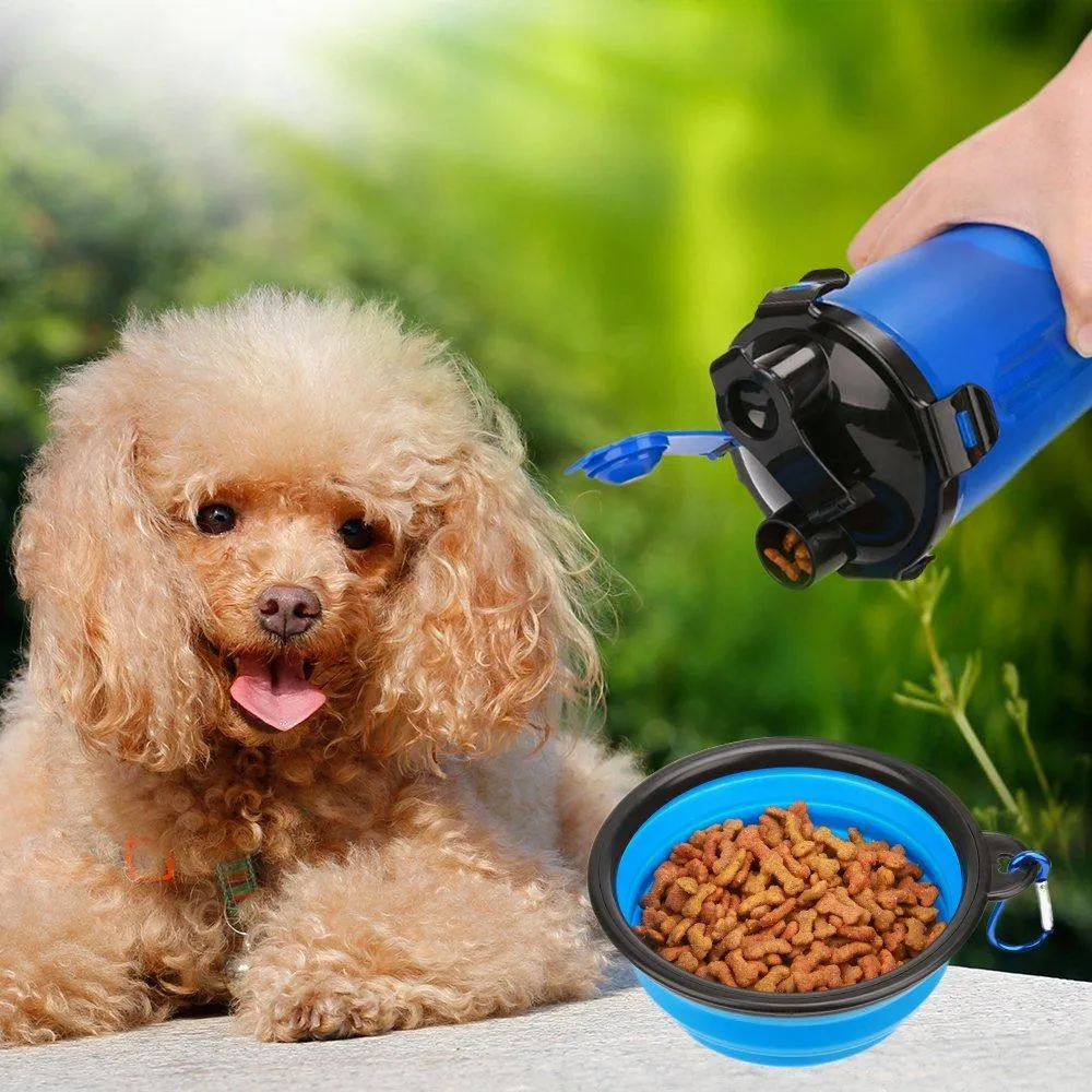 Bottle Dog Bowls Minimalist in with Water 2 Drinking Multi-zone 1