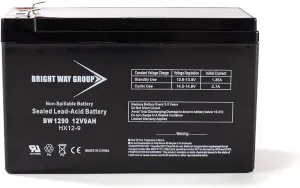 Bright Way Replacement Battery for Liebert Nfinity 8kVA XR 12V 9AH F2 UPS Battery
