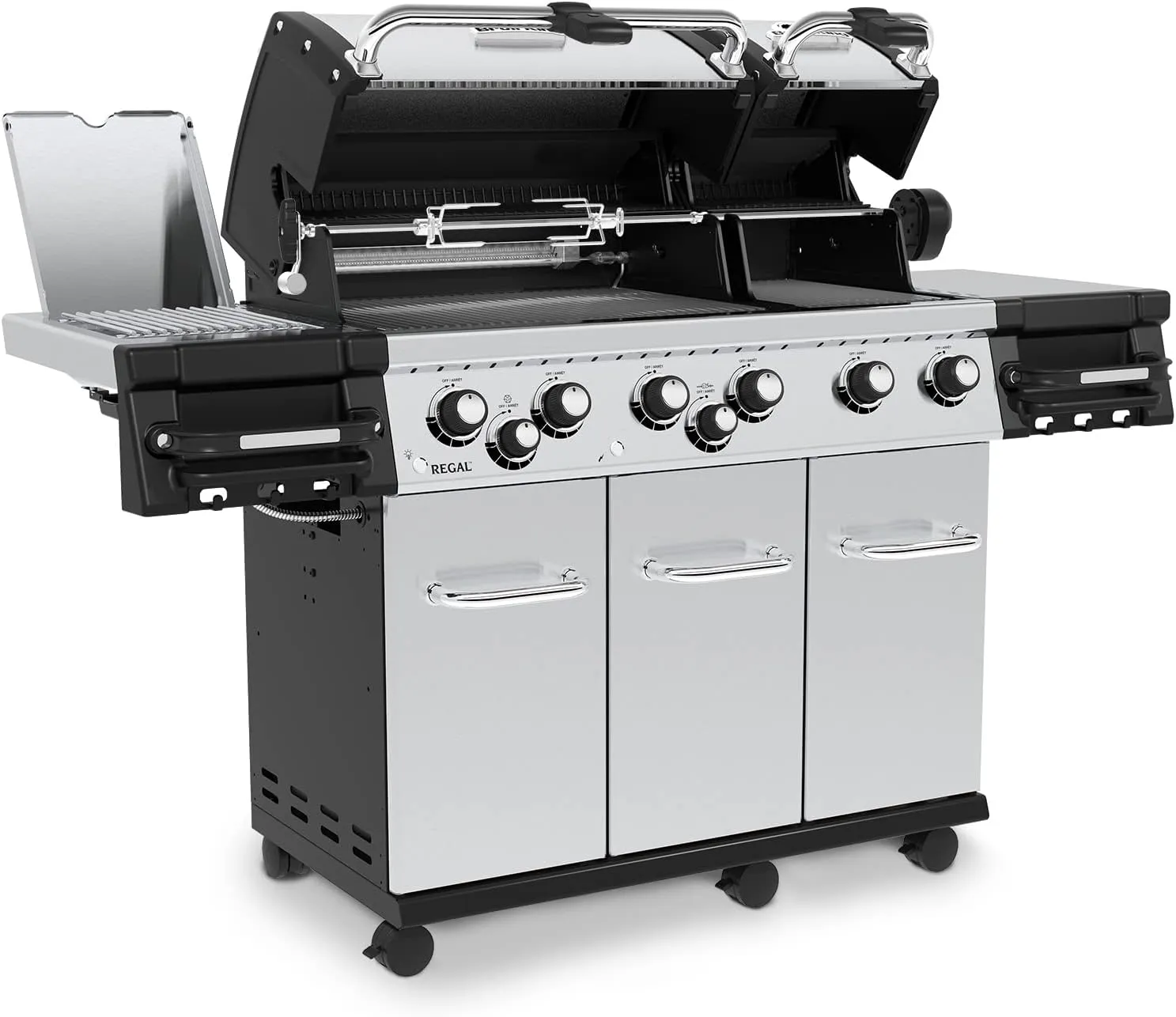 Broil King 957944 Regal S 690 Pro IR, Propane Gas Grill, Stainless Steel