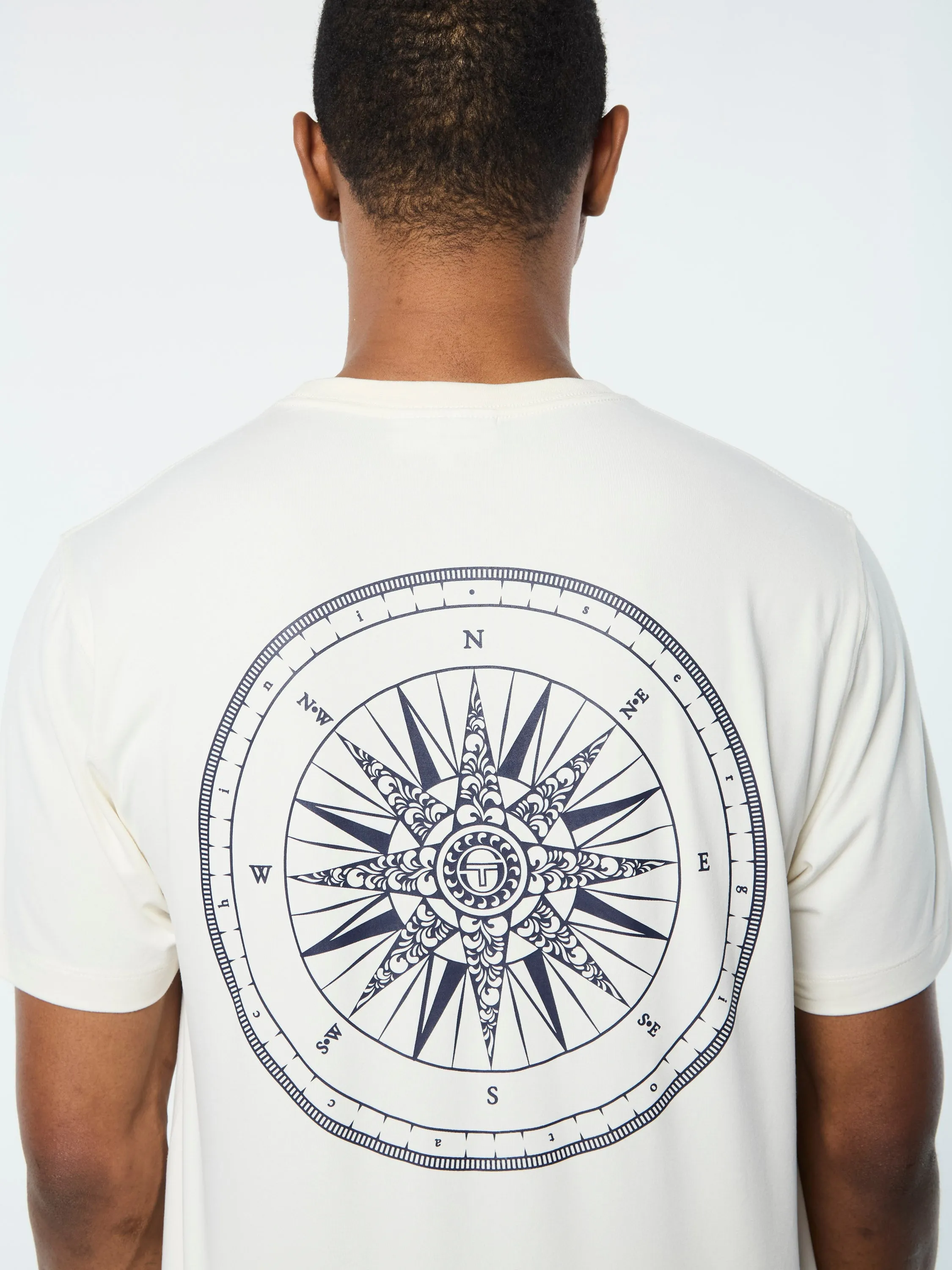 Bussola T-Shirt- Gardenia