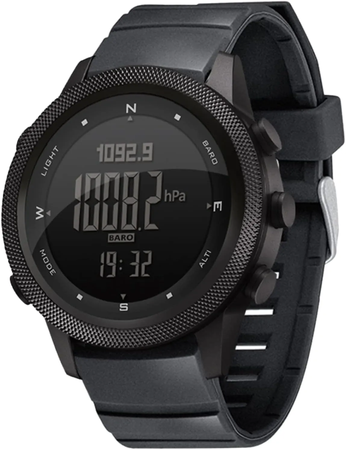 CakCity Mens Tactical Watches Hiking Watches for Women/Men Digital Sports Army Watch with Compass,Step Counter,Altimeter,5ATM