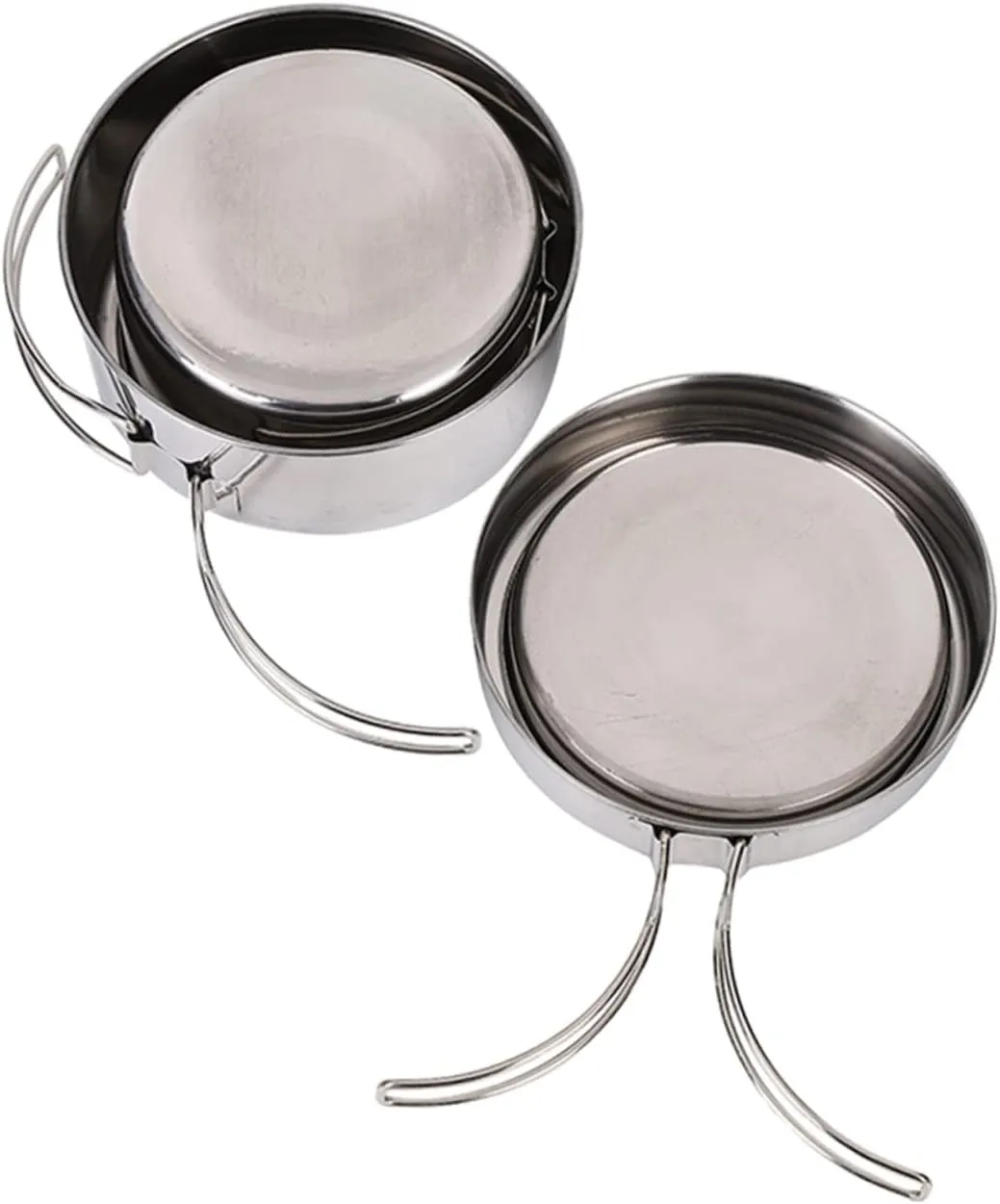 Camping Cooking Set Portable Cookware Outdoor Cooking Pan Lightweight Camping Cookware