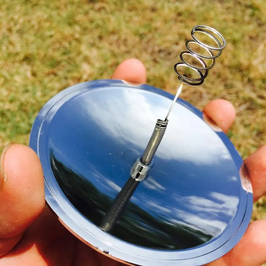Camping Hiking Survival fire Outdoor Camping Solar Spark Lighter Windproof Fire Starter Emergency Travel Kits