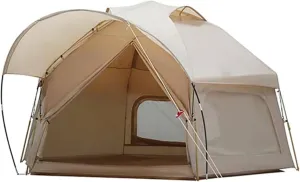 Camping Instant Tent - Automatic Tent for 5-8 People, Waterproof, Windproof, Easy to Set Up for Camping, Hiking, Mountaineering