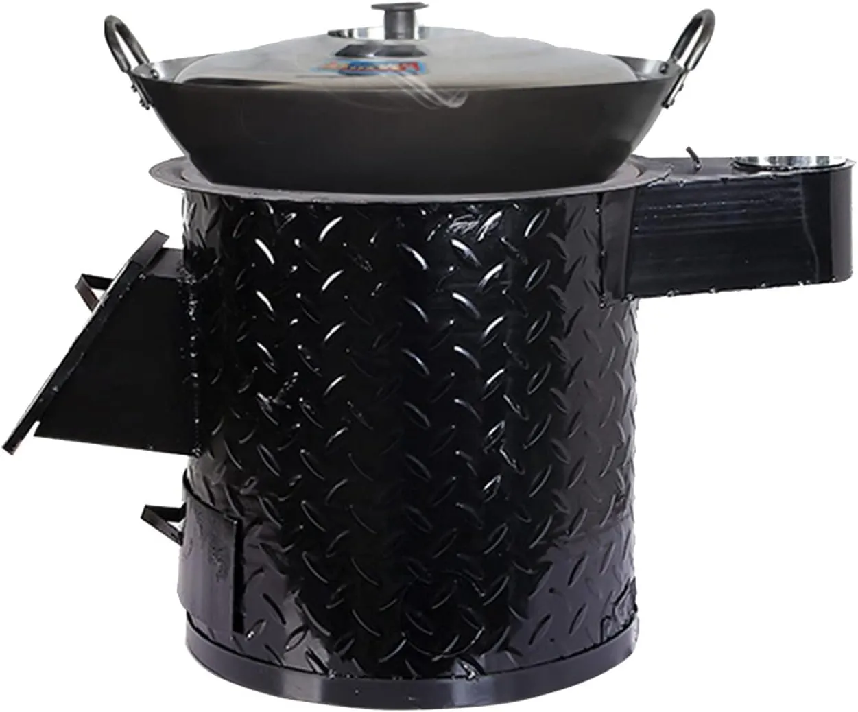 Camping Stove Outdoor Cookware Mess Kit Outdoor Folding Wood Stove Camping Pot Set Bowls Spoon Tableware Cooking Set