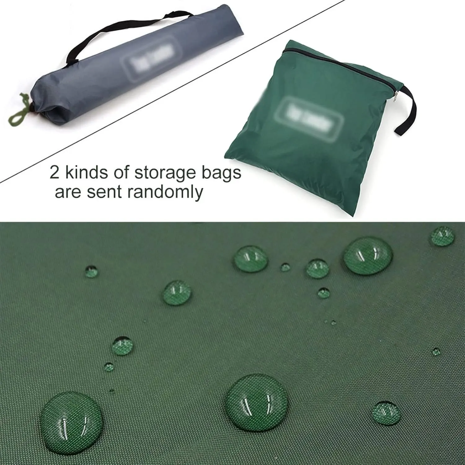 Camping Tarp,3x3 3x4 3x5 Tarp Awning Waterproof Sunshade Ultralight Canopy Sunshade Outdoor Camping Sun Shelter Hammock Rain Fly (Color : Green, Size : 300 * 300 Cm)