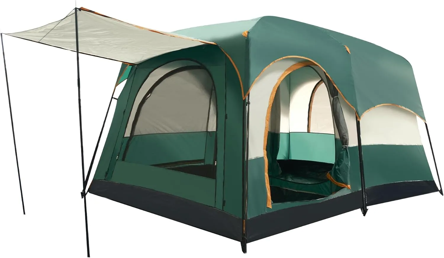 Camping Tent, Easy Setup, 1-2-8-10 Person Waterproof and Portable Tent for Camping Hiking Outdoor