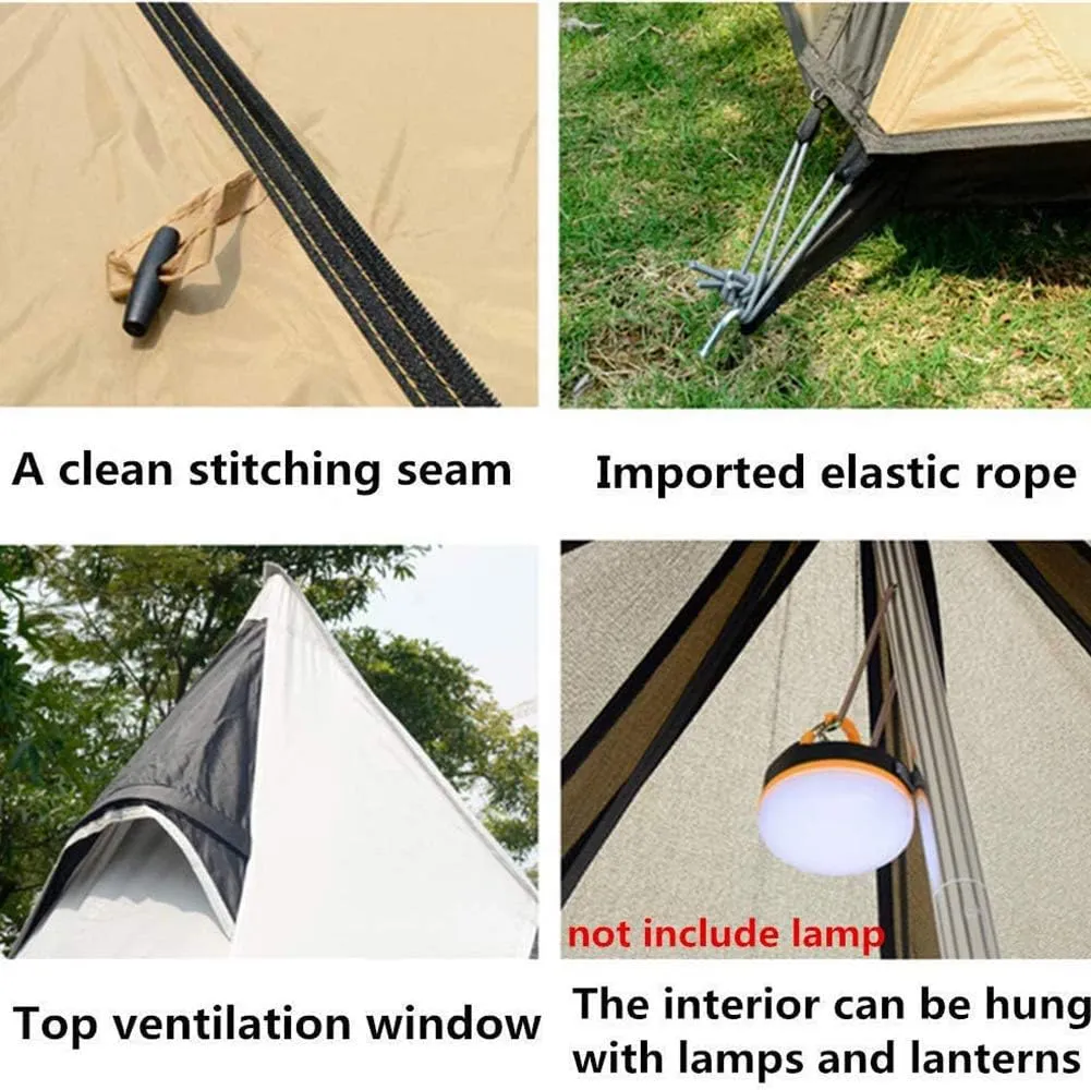 Camping Tent for 8-10 Person Waterproof Easy Setup Backpacking Tents Family Dome Tent for Outdoor Hiking