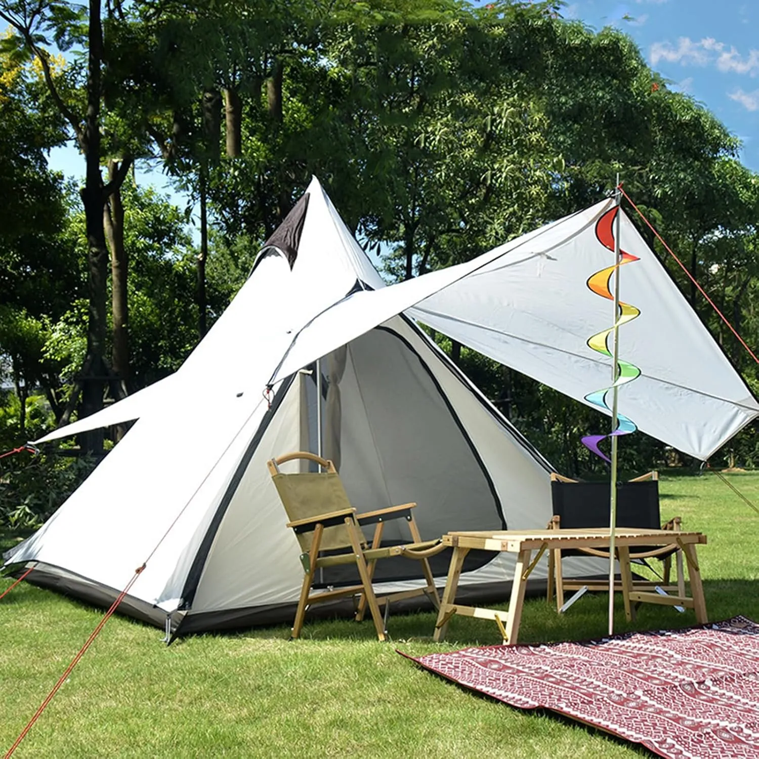 Camping Tent for 8-10 Person Waterproof Easy Setup Backpacking Tents Family Dome Tent for Outdoor Hiking