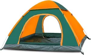 Camping Tent, Instant Pop Up Dome Tents 3-4 Person Portable Folding Outdoor Tent with Storage Bag Suitable for Family Garden/Camping/Fishing Lightweight Beach Tent