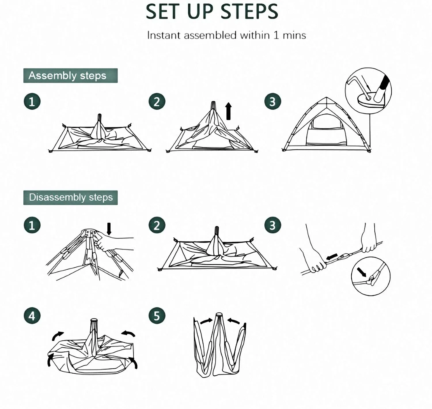 Camping Tent Pop Up Tent