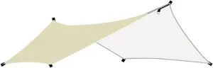 Camping Tent Tarp Tent Outdoor Camping Awning Hexagonal Travel Awning Travel Picnic Awning Waterproof Rain Shed Pergola Camp (Color : 2, Size : 300 *