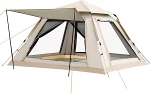Camping Tent Tent Waterproof Camping Tent Family Outdoor Instant Setup Tent with Carring Bag
