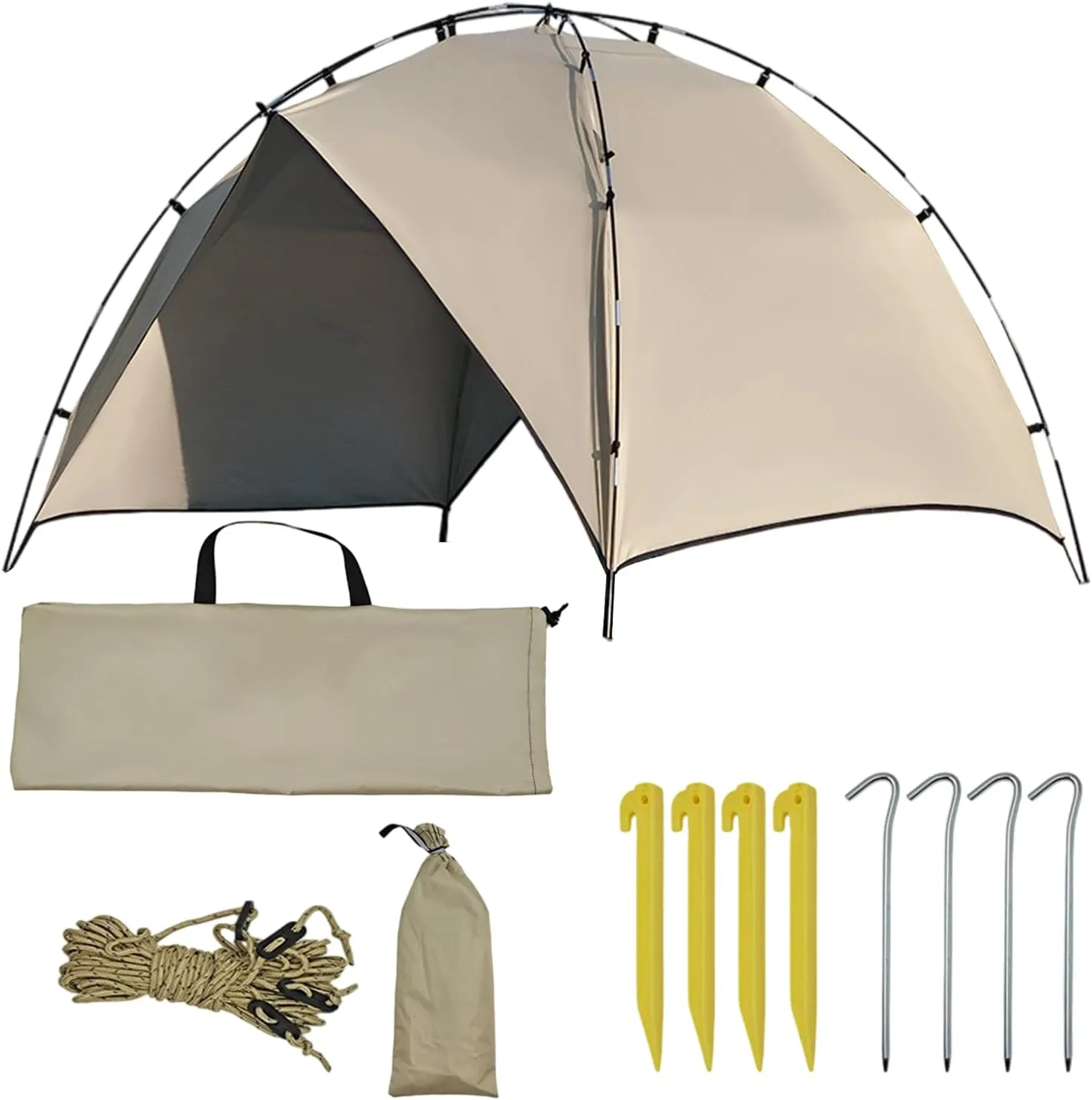 Camping Tent Waterproof – Lightweight Camping Shelter | 2 Person Backpacking Tent for Hiking & Outdoor Use | Easy Setup Tent with Rainfly | Windproof Tent for All Seasons & Travel
