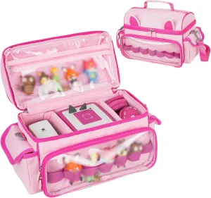 Carrying Case Compatible with Toniebox Starter Set,Cute Storage Bag for Tonies Figures Characters,Tonies Headphones & Accessories
