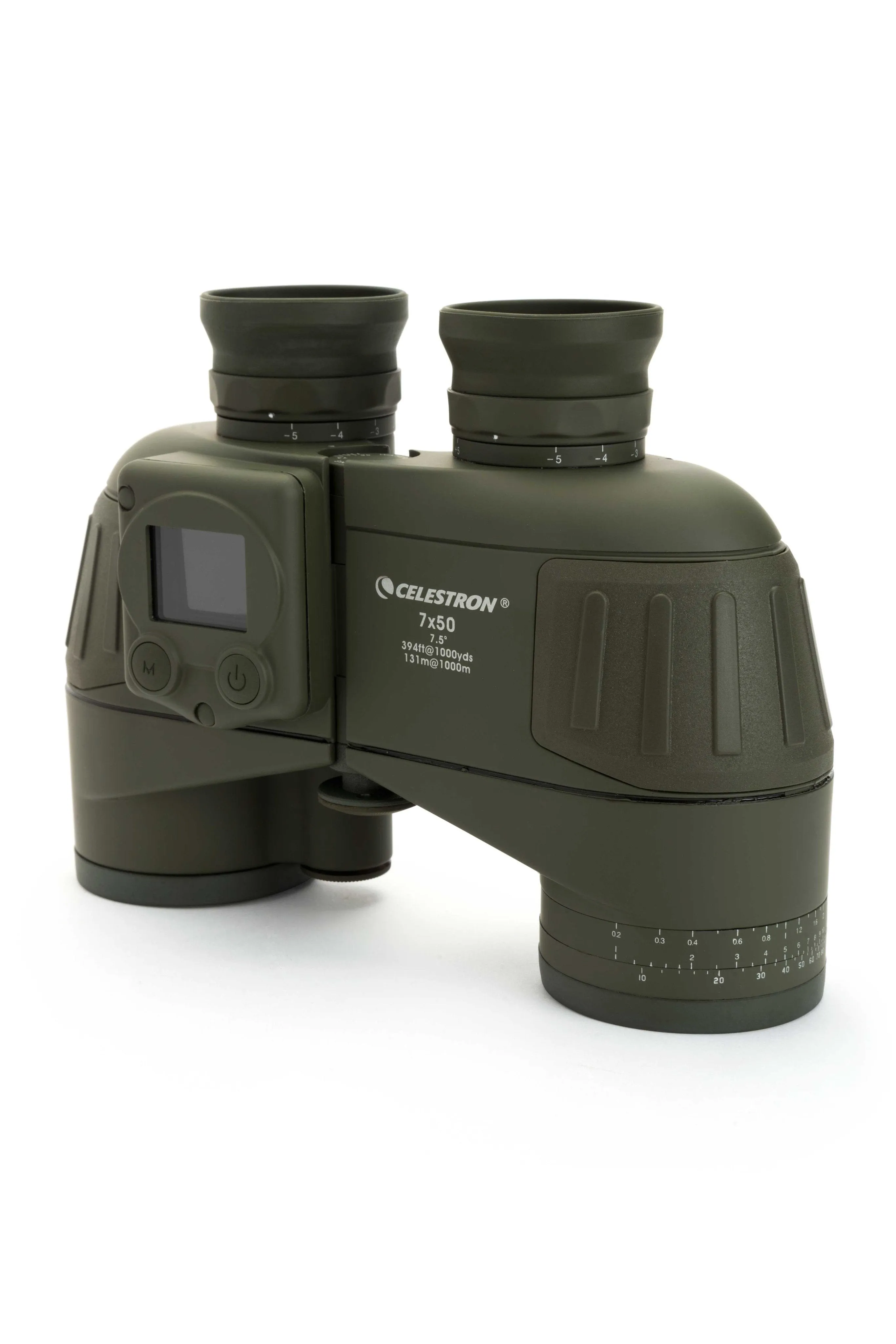 Cavalry 7x50 Binocular with GPS, Digital Compass & Reticle