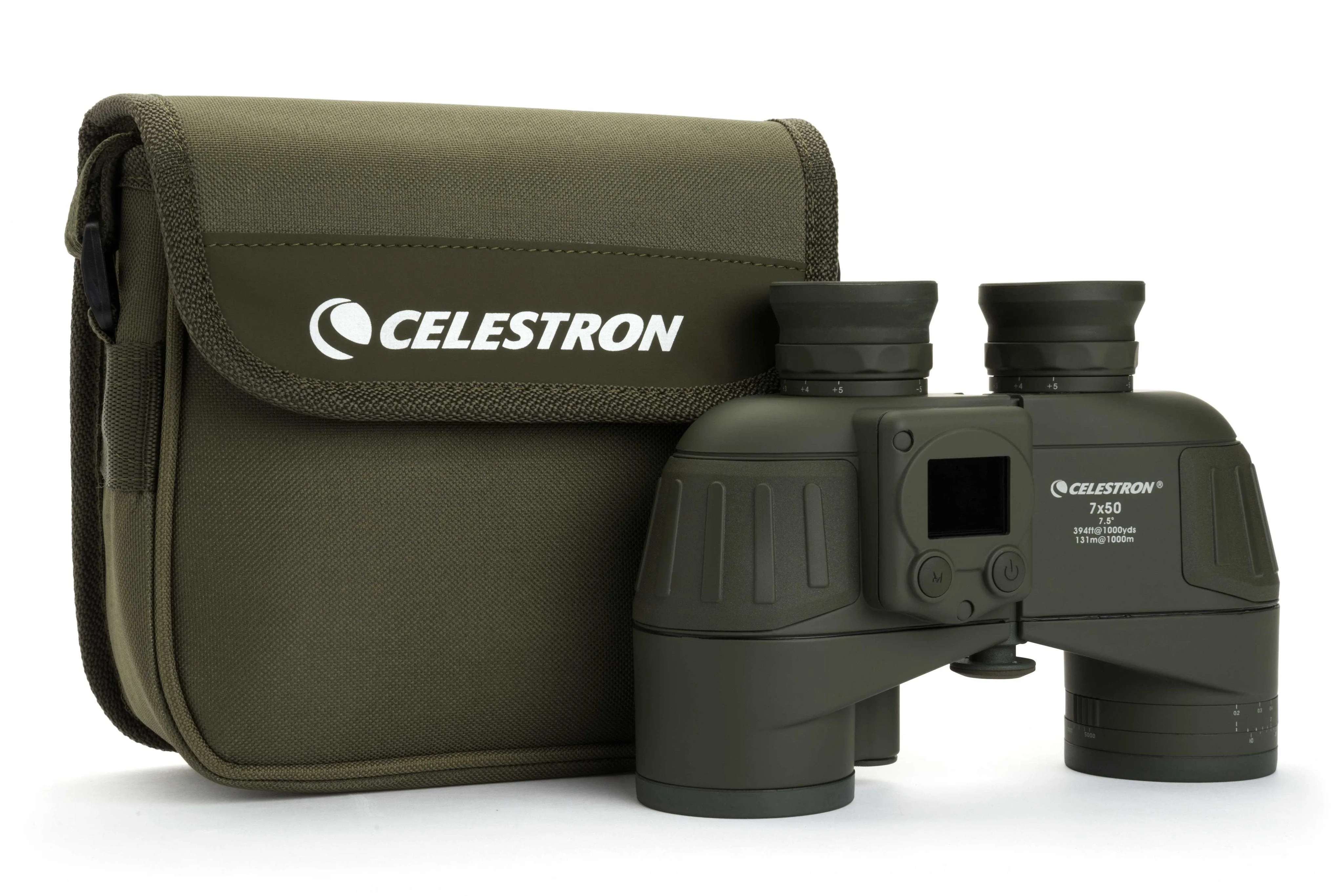 Cavalry 7x50 Binocular with GPS, Digital Compass & Reticle