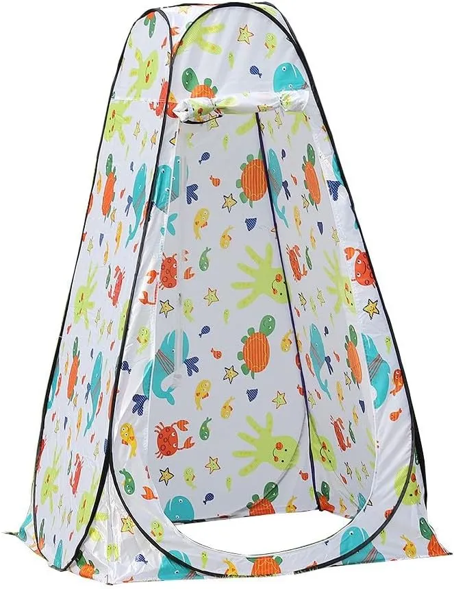 Changing Tent pop up Instant Pop Up Pod Changing Room Privacy Tent Instant Portable Outdoor Shower Tent, Camp Toilet,Rain Shelter for Camping Beach Lightweight Sturdy