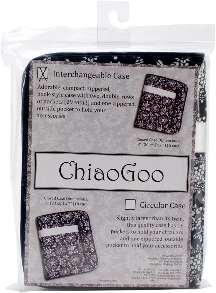 ChiaoGoo Interchangeable Needle case 20x15cm - 1pc