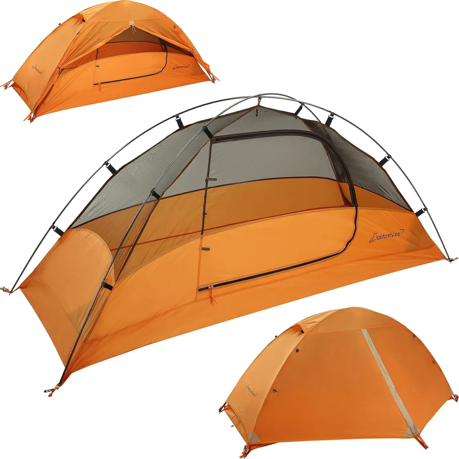 Clostnature Crux Lightweight Tent for Backpacking - 1/2/3/4 Person Ultralight Backpacking Tent, Waterproof Easy Setup Camping Tent, Hiking Tent for Outdoor, Hiking and Mountaineering