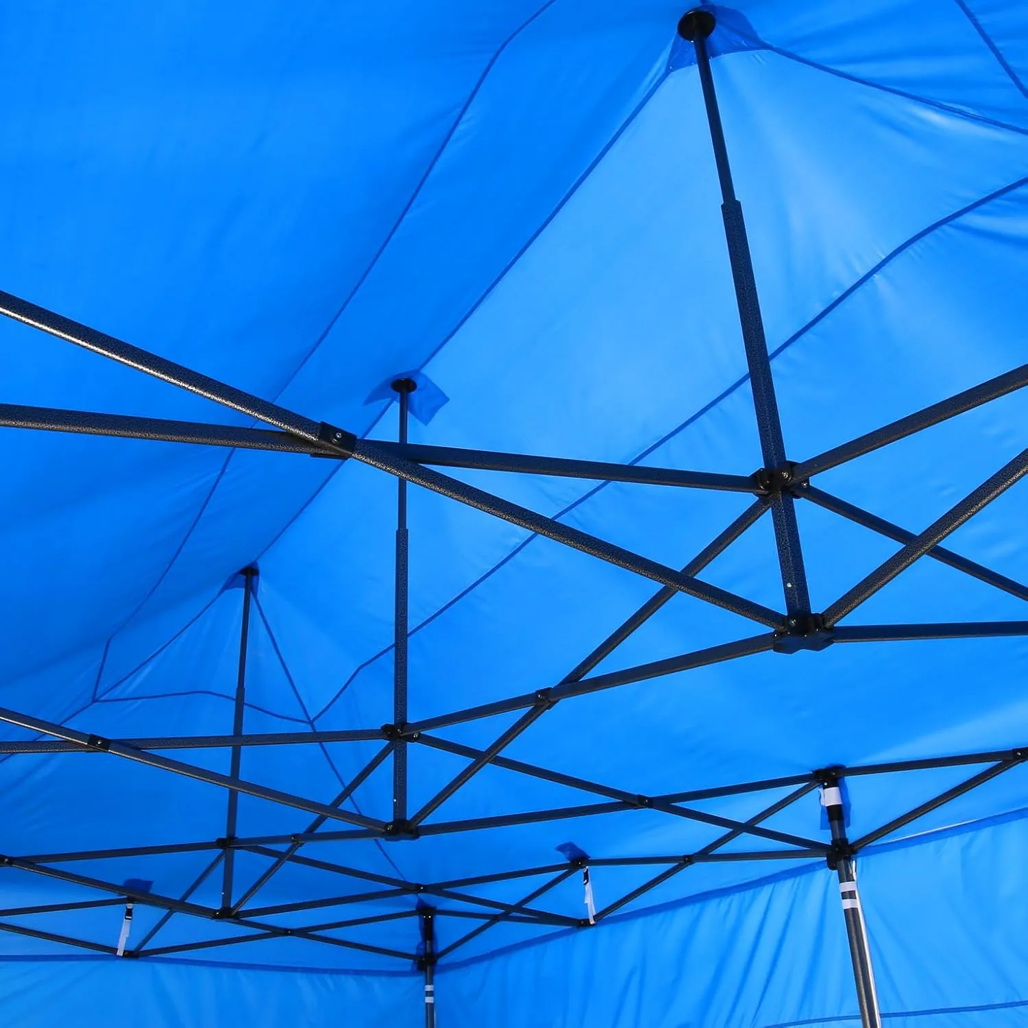 COBIZI 10x20 Pop Up Canopy Without Sidewall,Heavy Duty Canopy UPF 50  All Season Wind Waterproof Commercial Outdoor Wedding Party Tents for Parties Canopy Gazebo with Roller Bag(10 x 20 ft White)