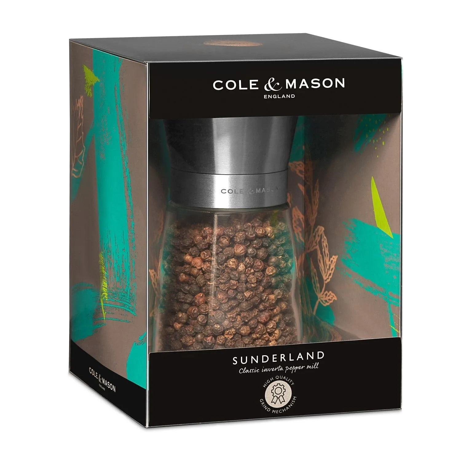 Cole & Mason Sunderland 5.5" Inverta Pepper Mill