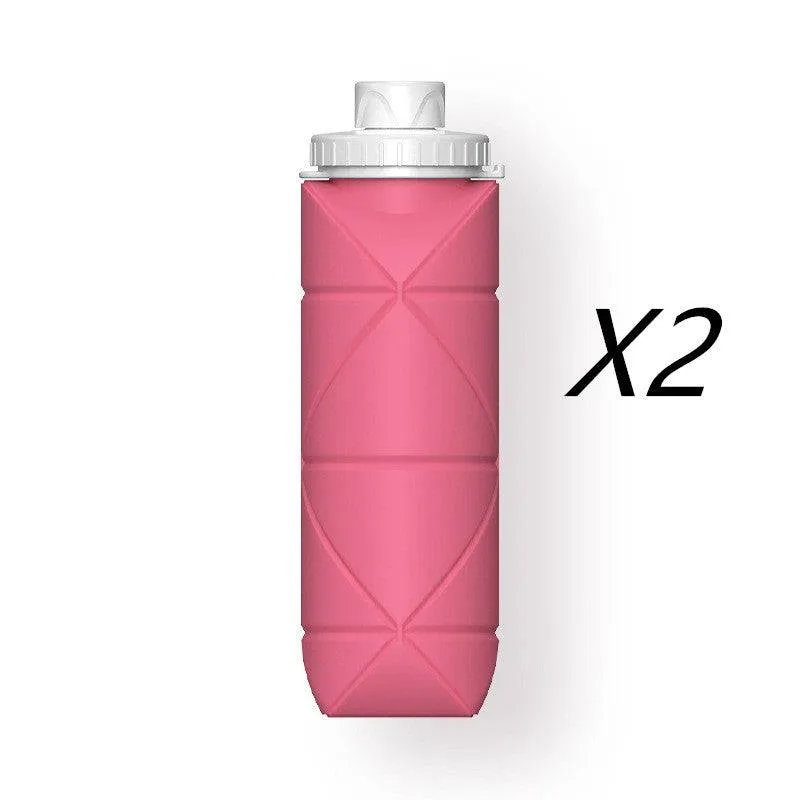 Collapsible Silicone Water Bottle for Outdoor Travel