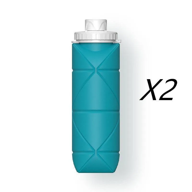 Collapsible Silicone Water Bottle for Outdoor Travel