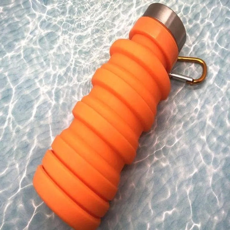 Collapsible Silicone Water Bottle