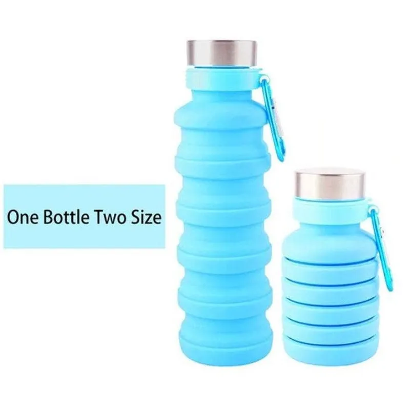 Collapsible Silicone Water Bottle